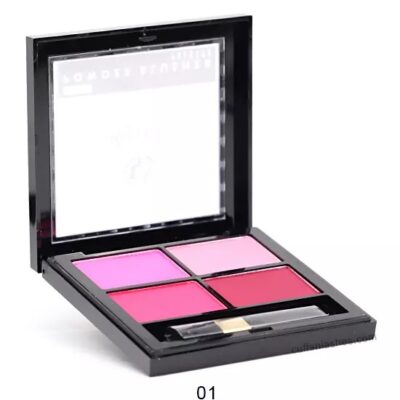 ANGEL ROSE 4 Color Powder Blusher Palette