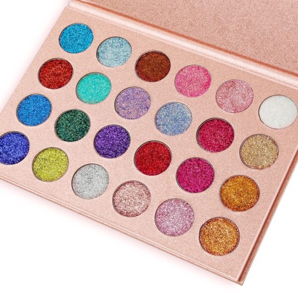 DE'LANCI Pressed Glitter Eyeshadow Palette