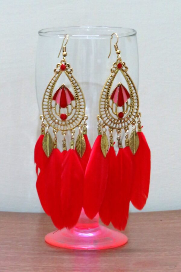 Bohemian Feather Earrings