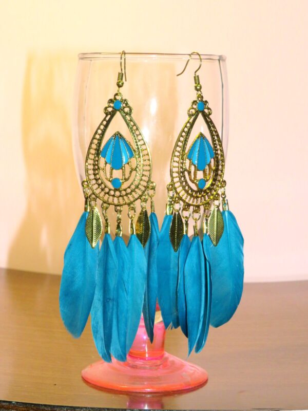 Bohemian Feather Earrings