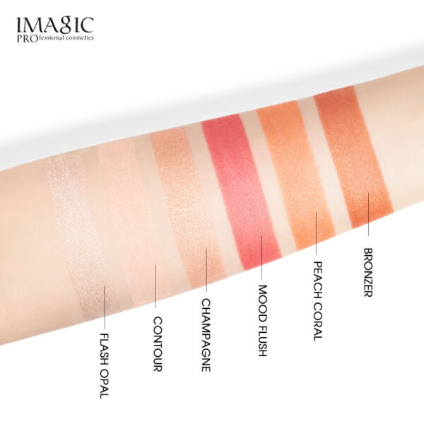 IMAGIC Highlight Blush Contour 3 in 1 Palette