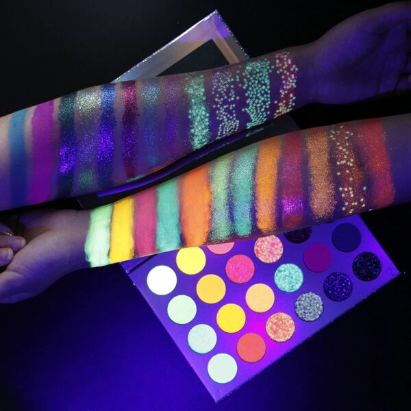 DE'LANCI Aurora Glow Neon Eyeshadow Palette