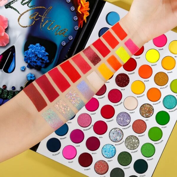 DE'LANCI La Catrina 54 Color Big Eyeshadow Palette