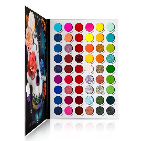 DE'LANCI La Catrina 54 Color Eyeshadow Palette