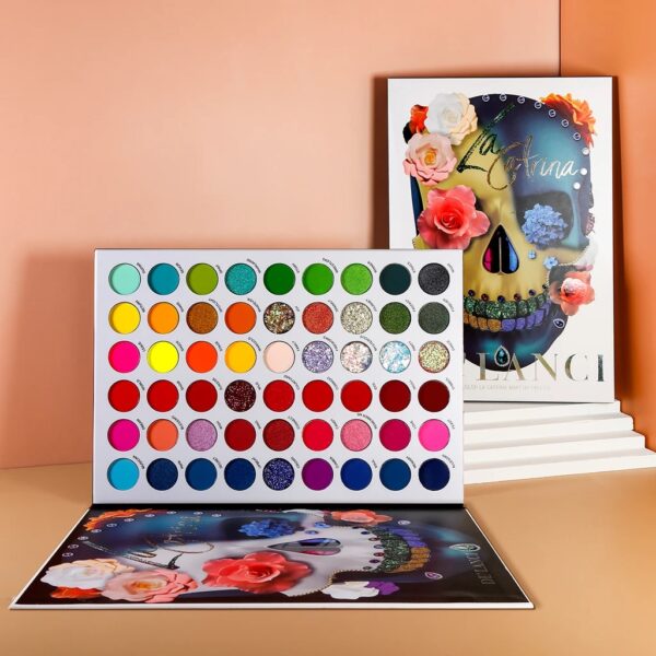 DE'LANCI La Catrina 54 Color Big Eyeshadow Palette