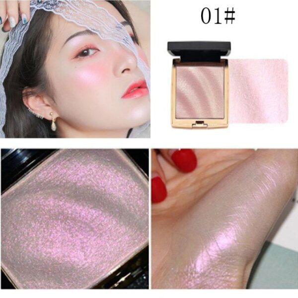 HOJO Shimmer Highlighter Shade 01 Pink