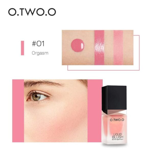 O.TWO.O Natural Cheek Liquid Blush Orgasm