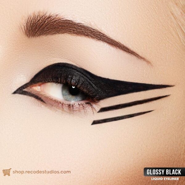 Recode Glossy Liquid Eyeliner Black