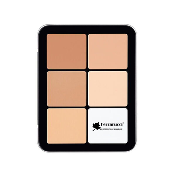 Ferrarucci 12 Color Powder Contour Palette