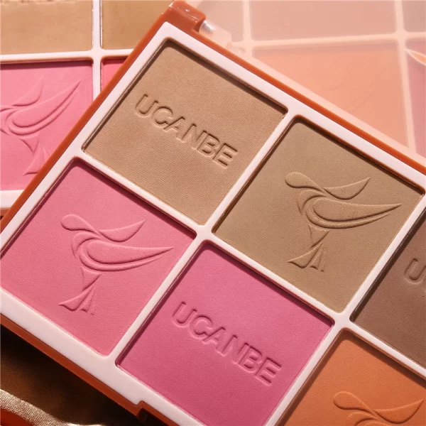 UCANBE Versatility Blush Contour 8 Color Palette