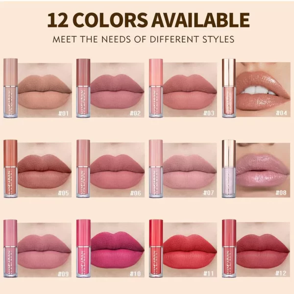 HANDAIYAN Liquid Lipstick Set