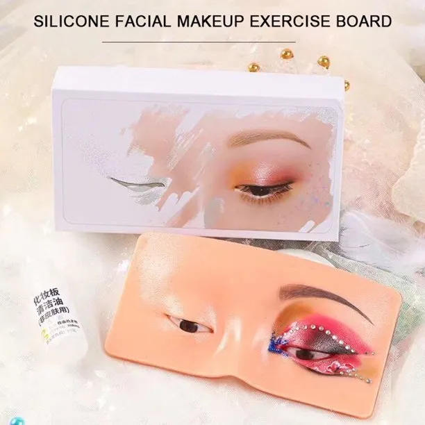 Silicone Eye Makeup Practice Board